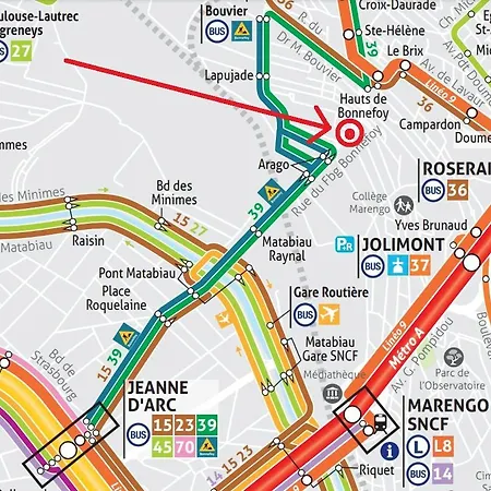 T3, 65 M2, Proche De La Gare Et Des Commerces * 圖盧茲