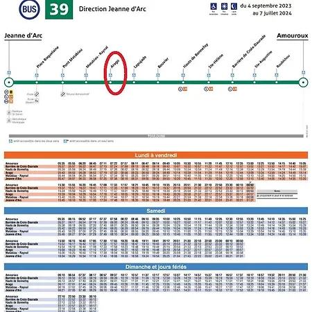 T3, 65 M2, Proche De La Gare Et Des Commerces Apartament